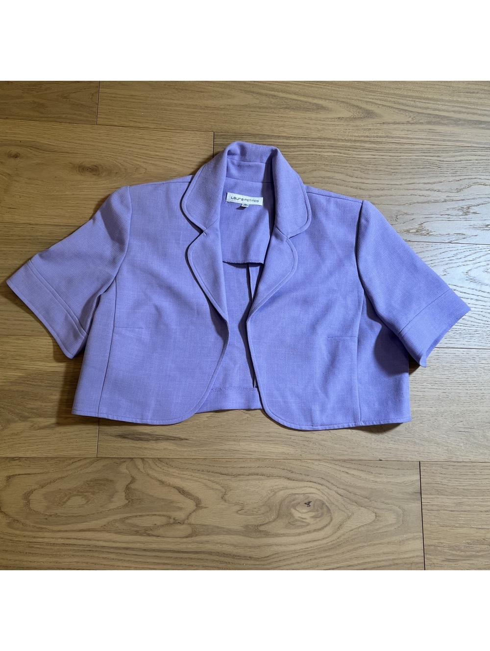 Laura Petites Women's Periwinkle blue Blazer – Size 14P